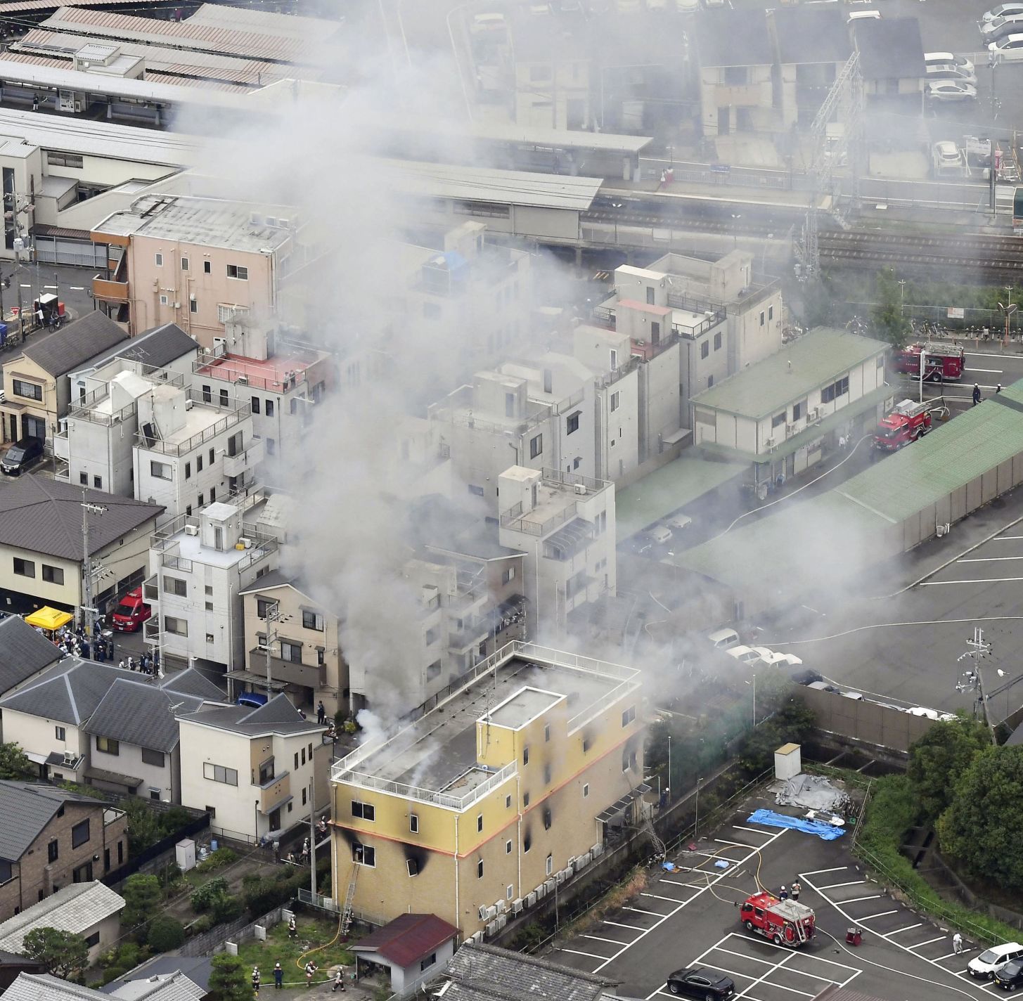 Japan Animation Studio Fire